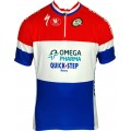 OMEGA PHARMA-QUICKSTEP Holländischer Meister 2013-Kurzarmtrikot mit kurzem Reißverschluss OMEGA PHARMA-QUICKSTEP Holländischer Meister 2013-Kurzarmtrikot mit kurzem Reißverschluss
