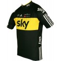SKY Tour-Sieger Trikot PRO CYCLING Kurzarmtrikot mit kurzem Reißverschluss SKY Tour-Sieger Trikot PRO CYCLING Kurzarmtrikot mit kurzem Reißverschluss