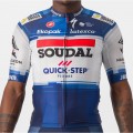 Soudal Quick-Step 2023 Aero Race 6.1 Radtrikot kurzarm Soudal Quick-Step 2023 Aero Race 6.1 Radtrikot kurzarm
