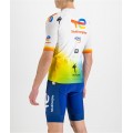 Team TotalEnergies 2022 Radtrikot kurzarm(langer Reißverschluss)